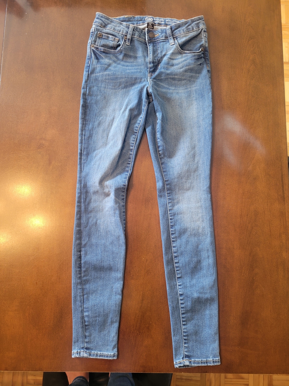 GAP Women's Skinny Jeans - Medium Blue Wash